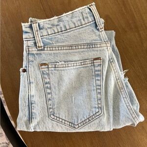 Abercrombie 90s straight ultra high rise jeans